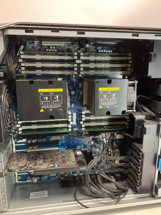 HP Z8 G4 Workstation Dual Xeon Silver 4108 256GB 32GB Win 11 Pro P2200 5GB