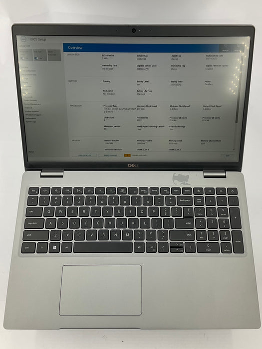 Dell Latitude 5520 15.6" Core i5-1135G7 256GB 16GB B Win 11 Pro