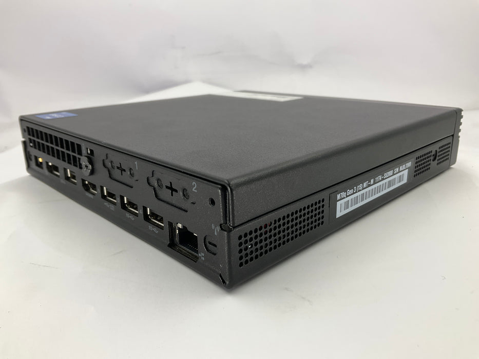 Lenovo ThinkCentre M70q Gen 3 Mini PC Core i5-12500T 256GB 16GB B Win 11 Pro