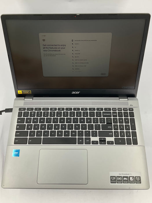 Acer Chromebook 315 (CB315-5H) 15.6" Intel N100 64GB 8GB B Chrome OS