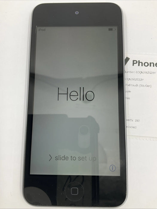 Apple iPod Touch 5th Gen 16GB Space Gray A1421