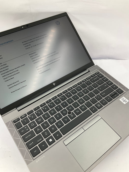 HP ZBook Firefly 14 G7 14" Touch Core i7-10610U 512GB 16GB  B Win 11 Pro