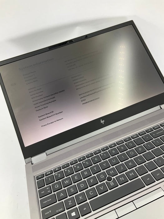 HP Zbook Fury G7 15.6" Core i7-10850H 512GB 32GB B Win 11 Pro RTX 3000 *READ*