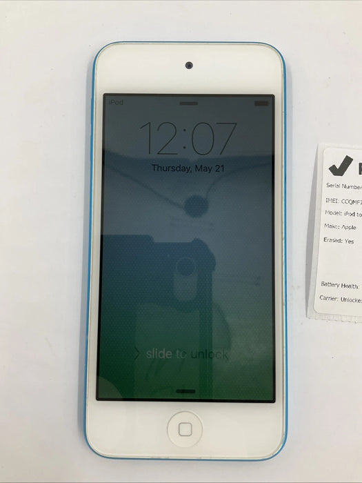 Apple iPod Touch 5th Gen 32GB Blue A1421
