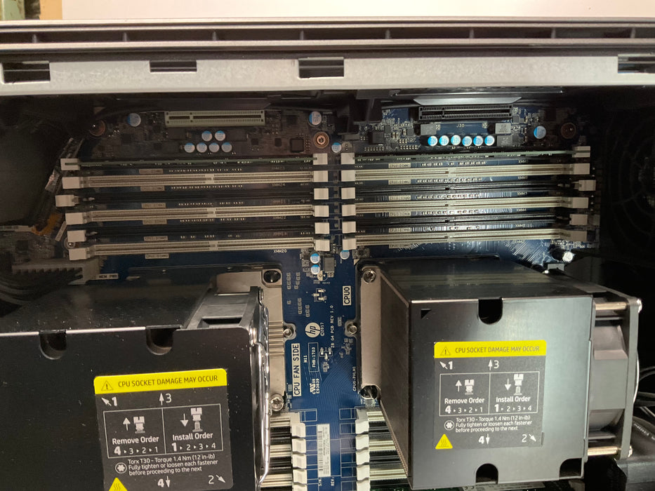 HP Z8 G4 Workstation Dual Xeon Silver 4108 480GB 32GB Win 11 Pro P6000 24GB
