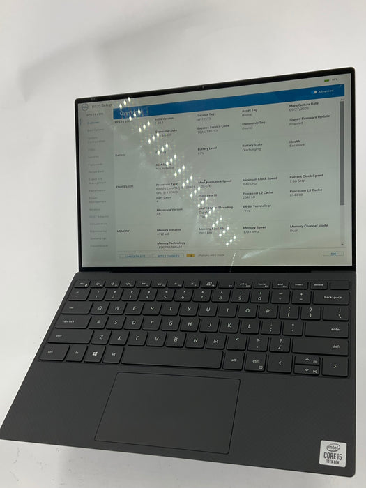 Dell XPS 13 9300 13.4" Touch Core i5-1035G1 512GB 8GB B Win 11 Pro