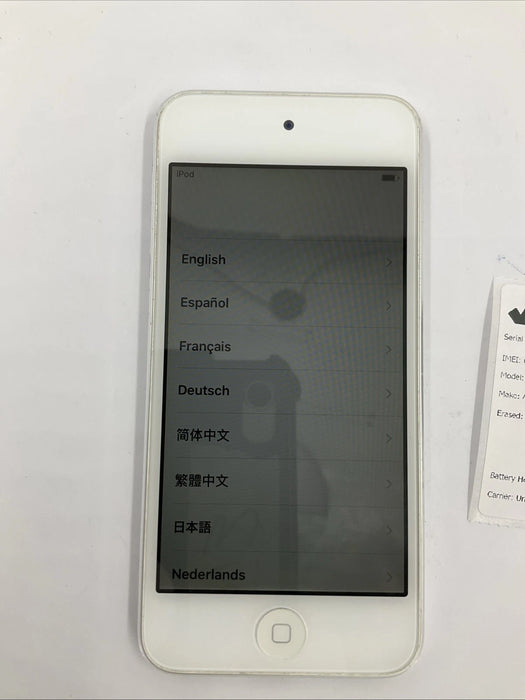 Apple iPod Touch 5th Gen 32GB Silver A1421