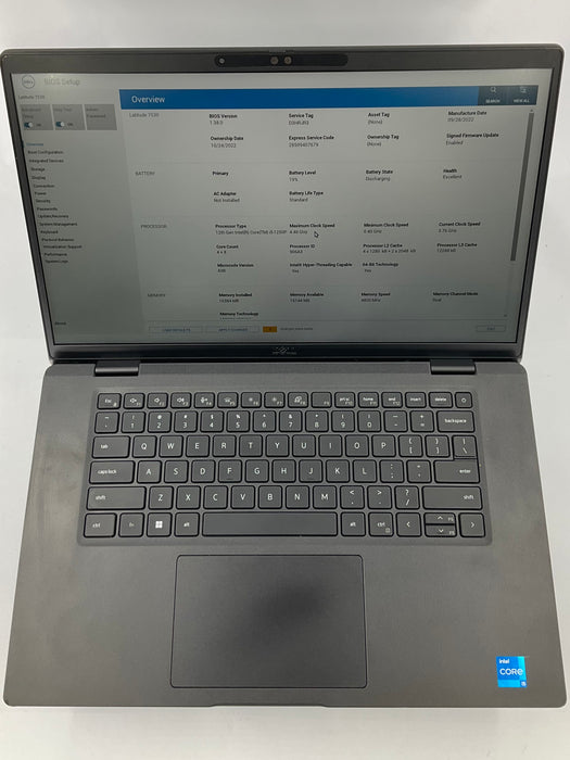 Dell Latitude 7530 15.6" Core i5-1250P 256GB 16GB B Win 11 Pro