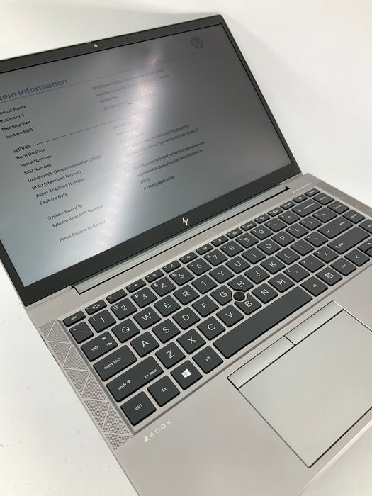 HP ZBook Firefly 14 G7 14" Touch Core i7-10610U 512GB 16GB B Win 11 Pro *READ*