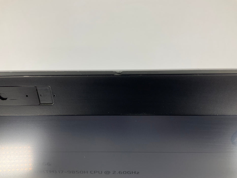 HP ZBook 15 G6 15.6" Core i7-9850H 256GB 32GB B Win 11 Pro T1000