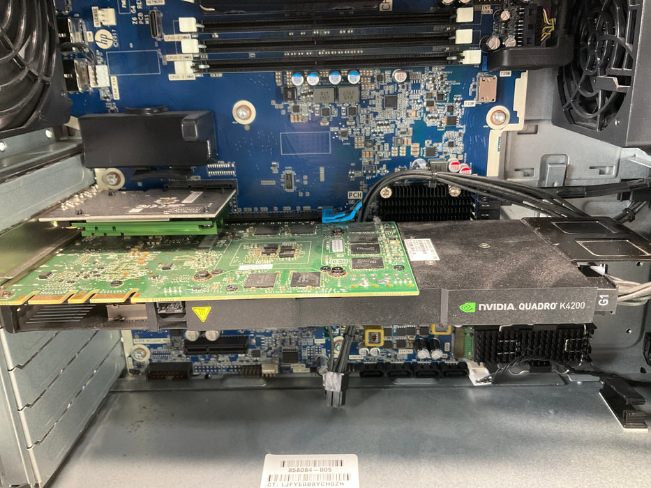 HP Z6 G4 Workstation Xeon Silver 4216 512GB 32GB Win 11 Pro K4200