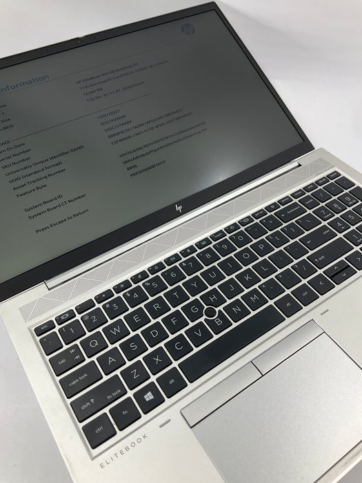 HP EliteBook 850 G8 15.6" Core i5-1145G7 256GB 16GB B Win 11 Pro