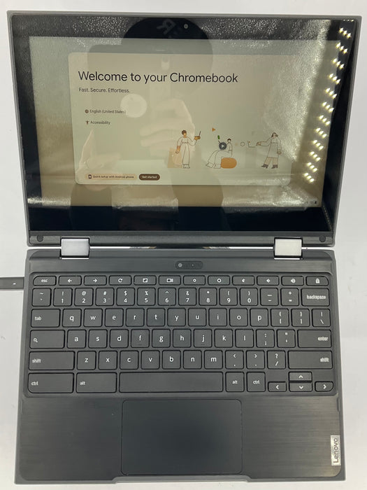 Lenovo 300E ChromeBook 2ND GEN 11.6" 2in1 Touch Celeron N4000 32GB 4GB Chrome OS