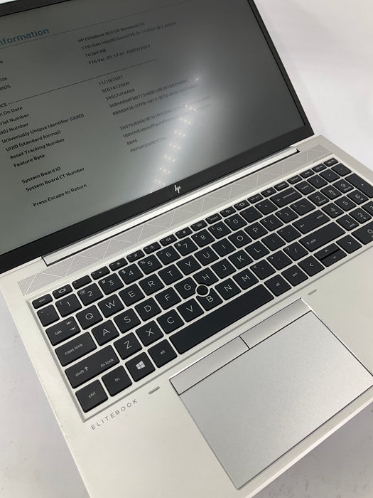 HP EliteBook 850 G8 15.6" Core i5-1145G7 256GB 16GB B Win 11 Pro *READ*