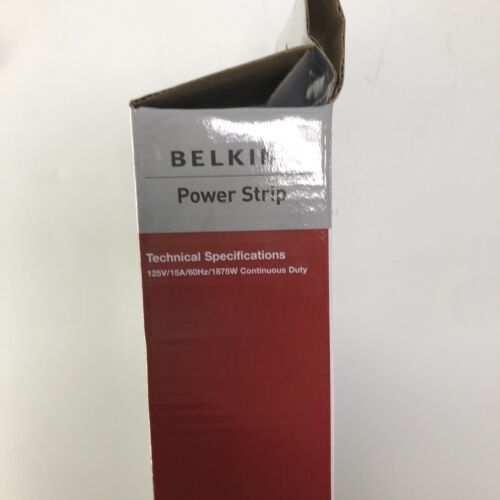 Belkin 6 Outlets Power strip w/ 12 ft Long Extension Cord