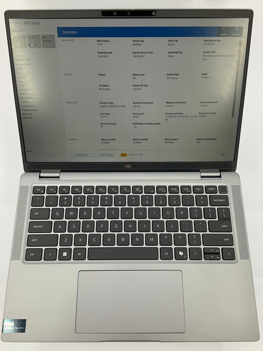 Dell Latitude 7450 14" Ultra 7 165U 512GB 32GB Win 11 Pro