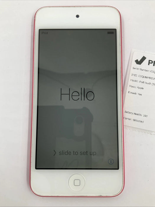 Apple iPod Touch 5th Gen 32GB Pink A1421