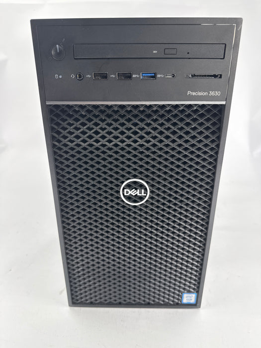 Dell Precision 3630 Tower Xeon E-2174G CPU @ 3.80GHz 512GB 16GB