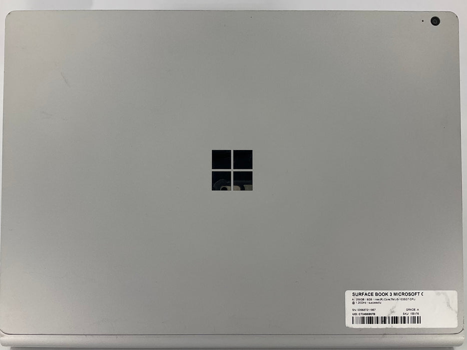 Microsoft Surface Book 3 13.5" Touch Core i5-1035G7 256GB 8GB A Win 11 Pro