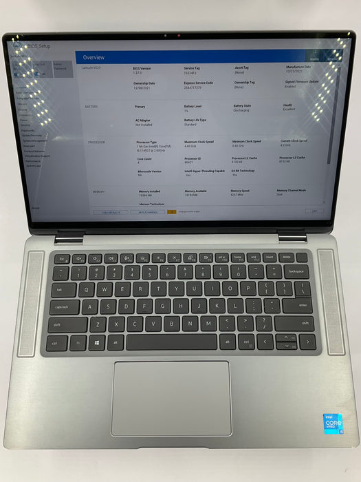 Dell Latitude 9520 15" 2in1 Touch Core i5-1145G7 256GB 16GB Win 11 Pro