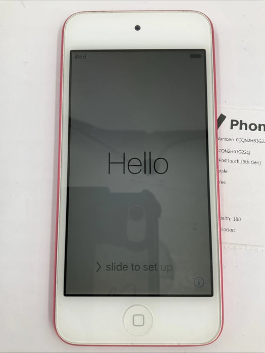 Apple iPod Touch 5th Gen 16GB Pink A1421