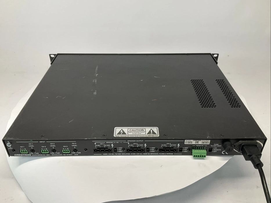 Crestron Electronics AMP-3210T Professional Commercial Power Audio Amplifier