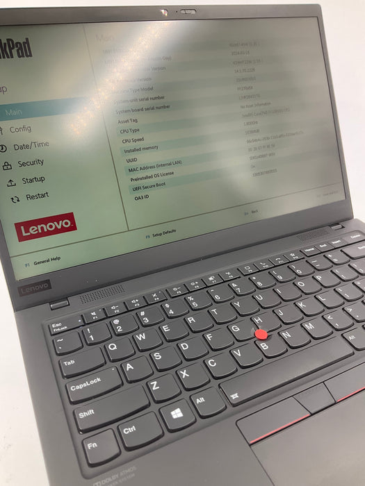 Lenovo ThinkPad X1 Carbon 8 Gen 14" Touch Core i7-10610U 256GB 16GB W11P *READ*