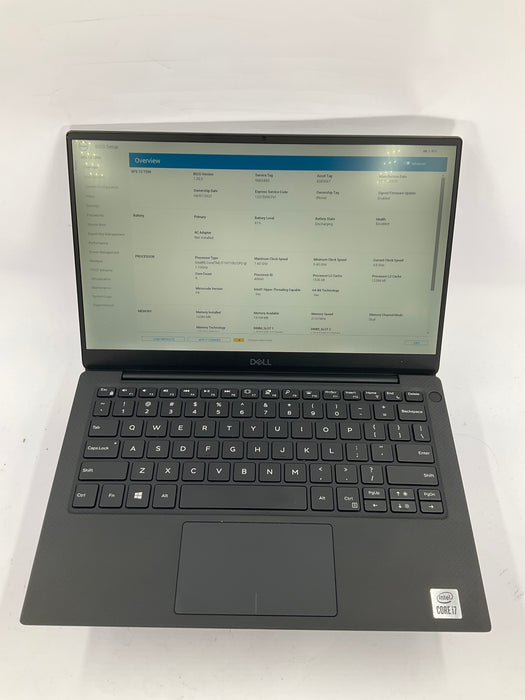 Dell XPS 13 7390 13" Core i7-10710U 256GB 16GB B Win 11 Pro