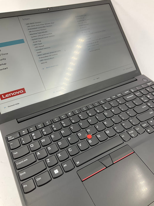 Lenovo ThinkPad E15 Gen 4 15.6" Core i5-1235U 256GB 16GB B Win 11 Pro