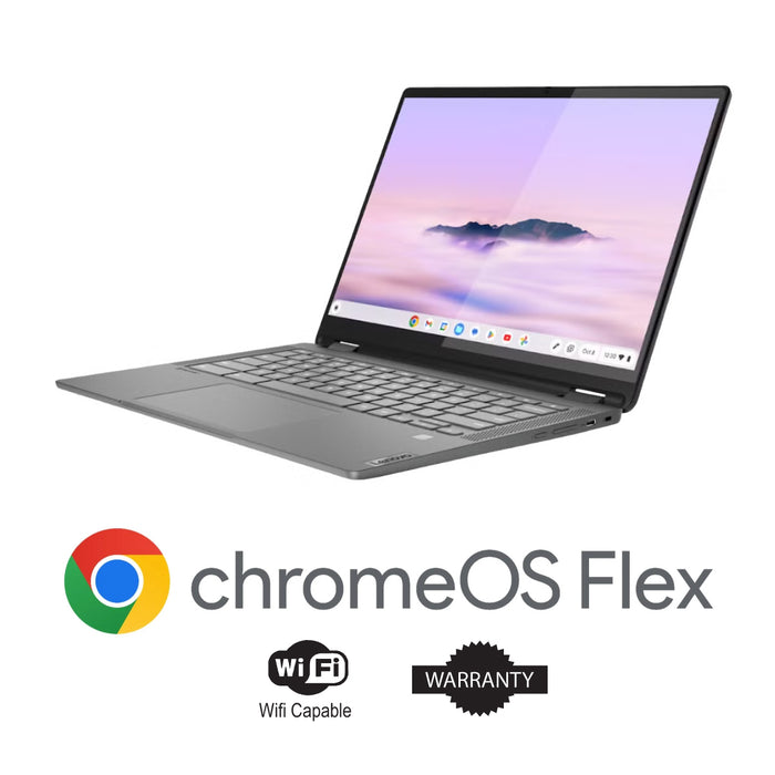 Chrome OS Flex PC Laptop: Core i5, 5th Gen or greater, 8GB RAM Minimum. 128GB Solid State Webcam