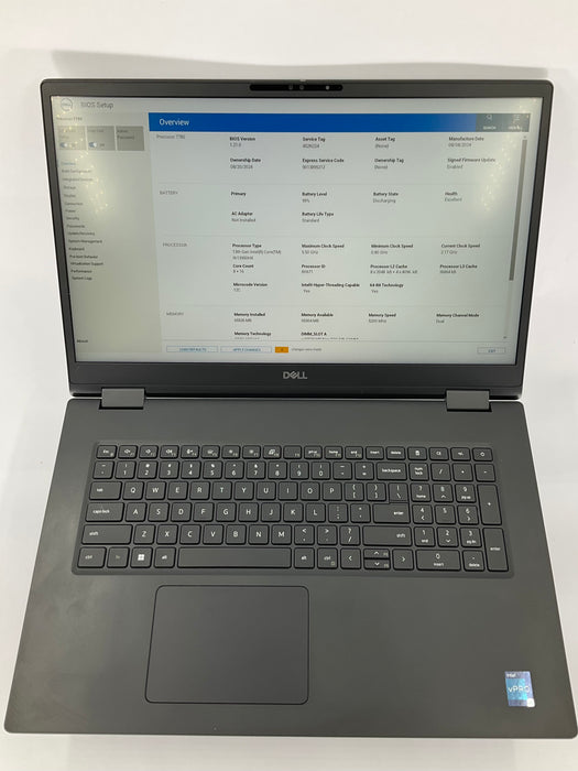 Dell Precision 7780 17.3" Core i9-13950HX 1TB 64GB Win 11 Pro RTX 3500
