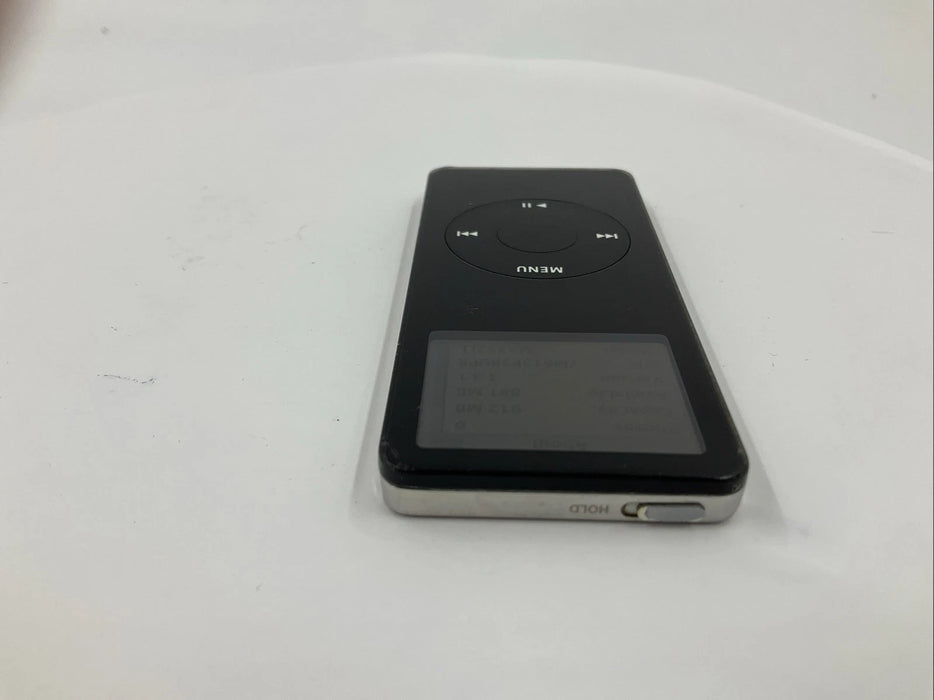 Vintage Apple iPod Nano 1st Generation 1GB Black A1137 - No backlight