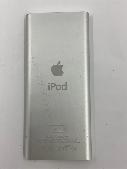 Apple iPod Nano 2nd Generation 4GB Silver A1199