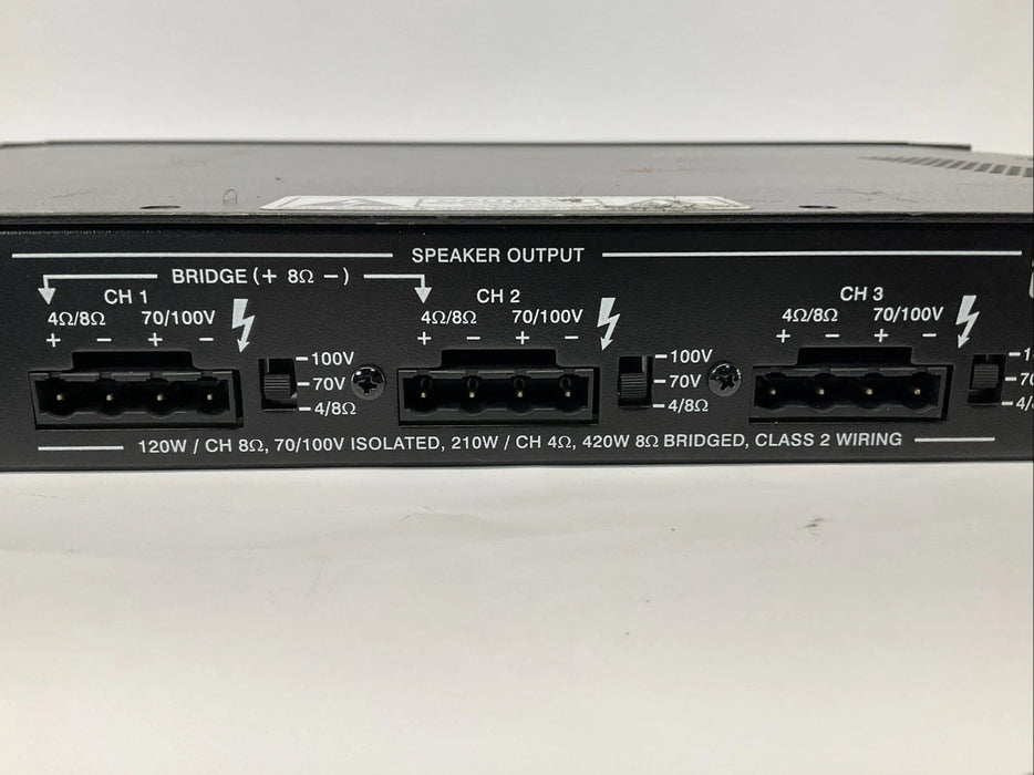 Crestron Electronics AMP-3210T Professional Commercial Power Audio Amplifier