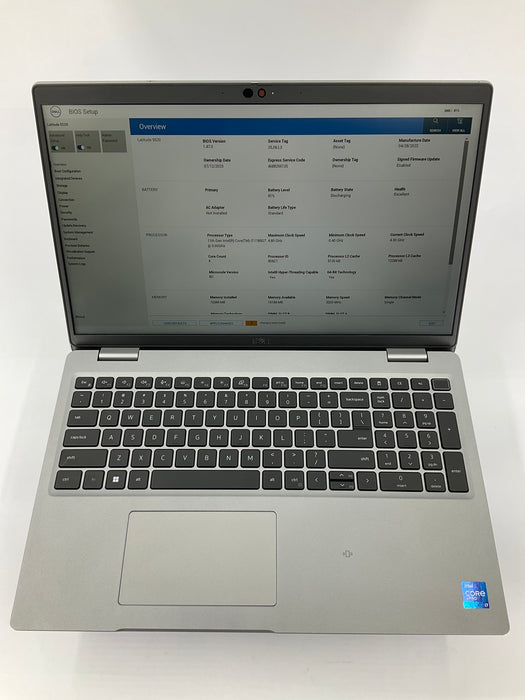 Dell Latitude 5520 15.6" Core i7-1185G7 512GB 16GB B Win 11 Pro