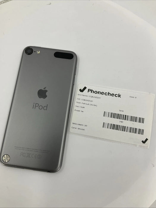 Apple iPod Touch 5th Gen 16GB Space Gray A1421