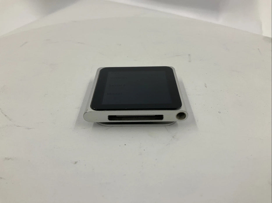 Apple iPod Nano 6th Generation 8GB Silver A1366