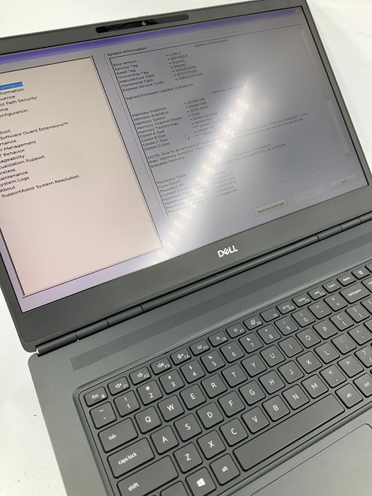 Dell Precision 7750 17.3" Core i9-10885H 1TB 32GB Win 11 Pro RTX 4000