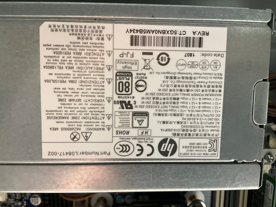 HP Z2 Tower Workstation Xeon E-2136 512GB 16GB Win 11 Pro P400