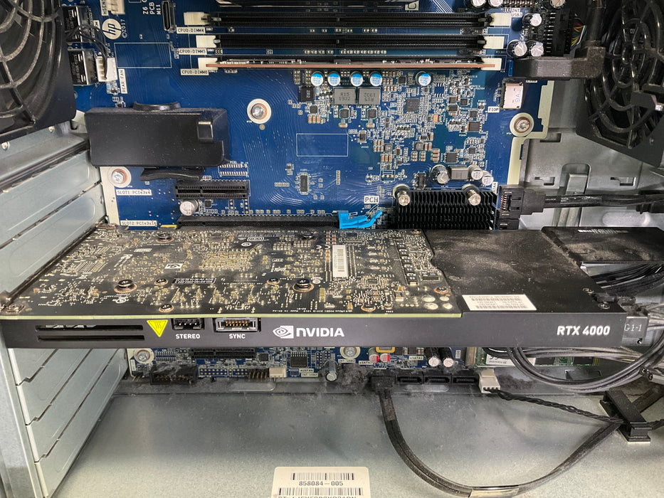 HP Z6 G4 Workstation Xeon Gold 5218 512GB 16GB B Win 11 Pro RTX 4000
