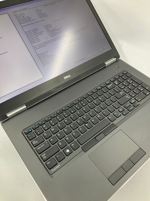Dell Precision 7740 17.3" Core i9-9980HK 1TB 32GB Win 11 Pro Radeon Pro WX 7100