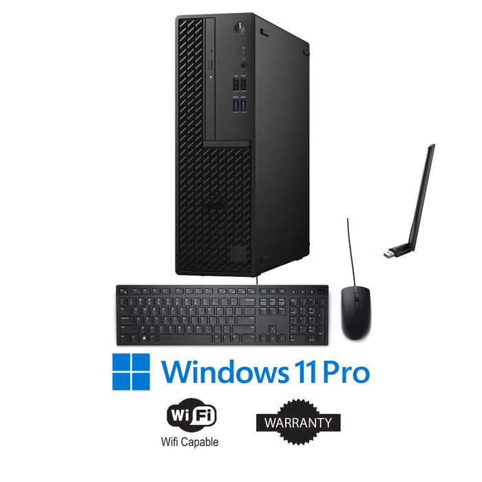 Standard Desktop: Core i5 or i7 Processor (8th to 10th Gen), 16GB RAM, 256GB SSD, Win 11 Professional